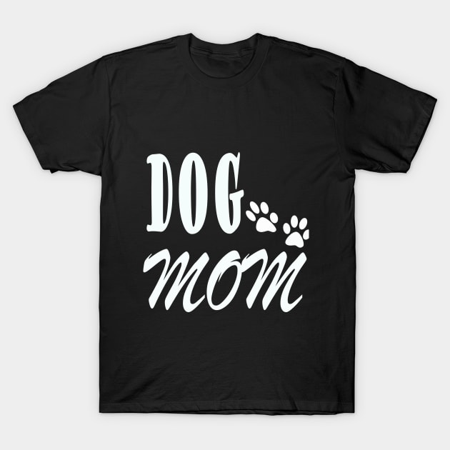 dog mom T-Shirt by minaadel